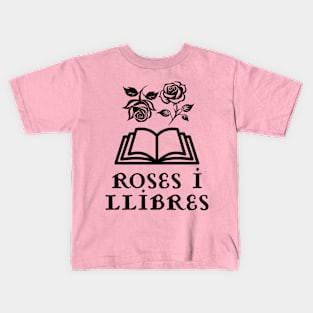 Roses & Books Sant Jordi Kids T-Shirt